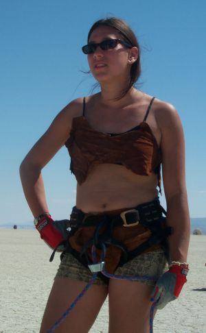 [belaying at burning man, 02]