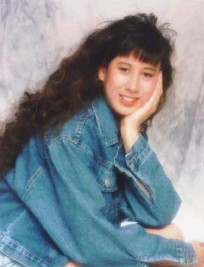 [jean jacket and curly hair]